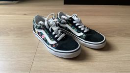 Vans Sneakers Blumenmuster neuwertig  Grösse 32